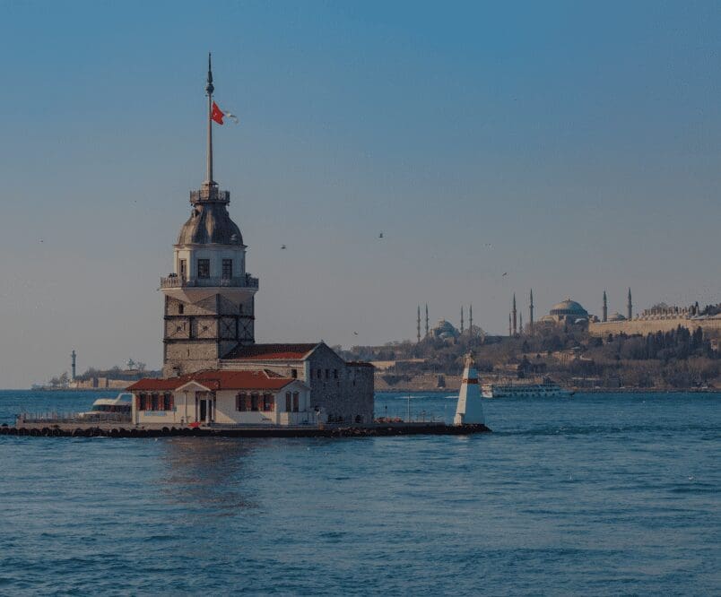 Maiden's Tower on the Bosphorus, Istanbul.